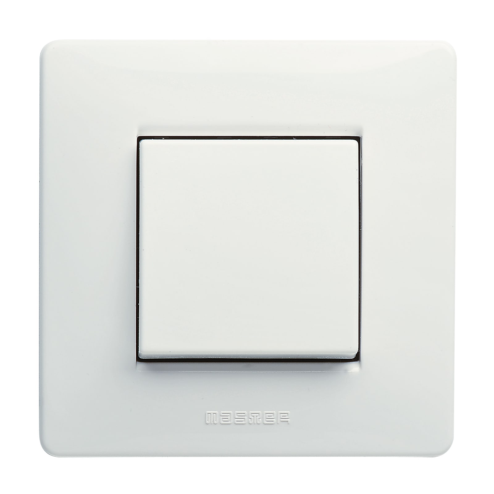 MASTER SRL - MST21MP102 MIX PLACCA 2 P. STRETTA BIANCO ASPEN