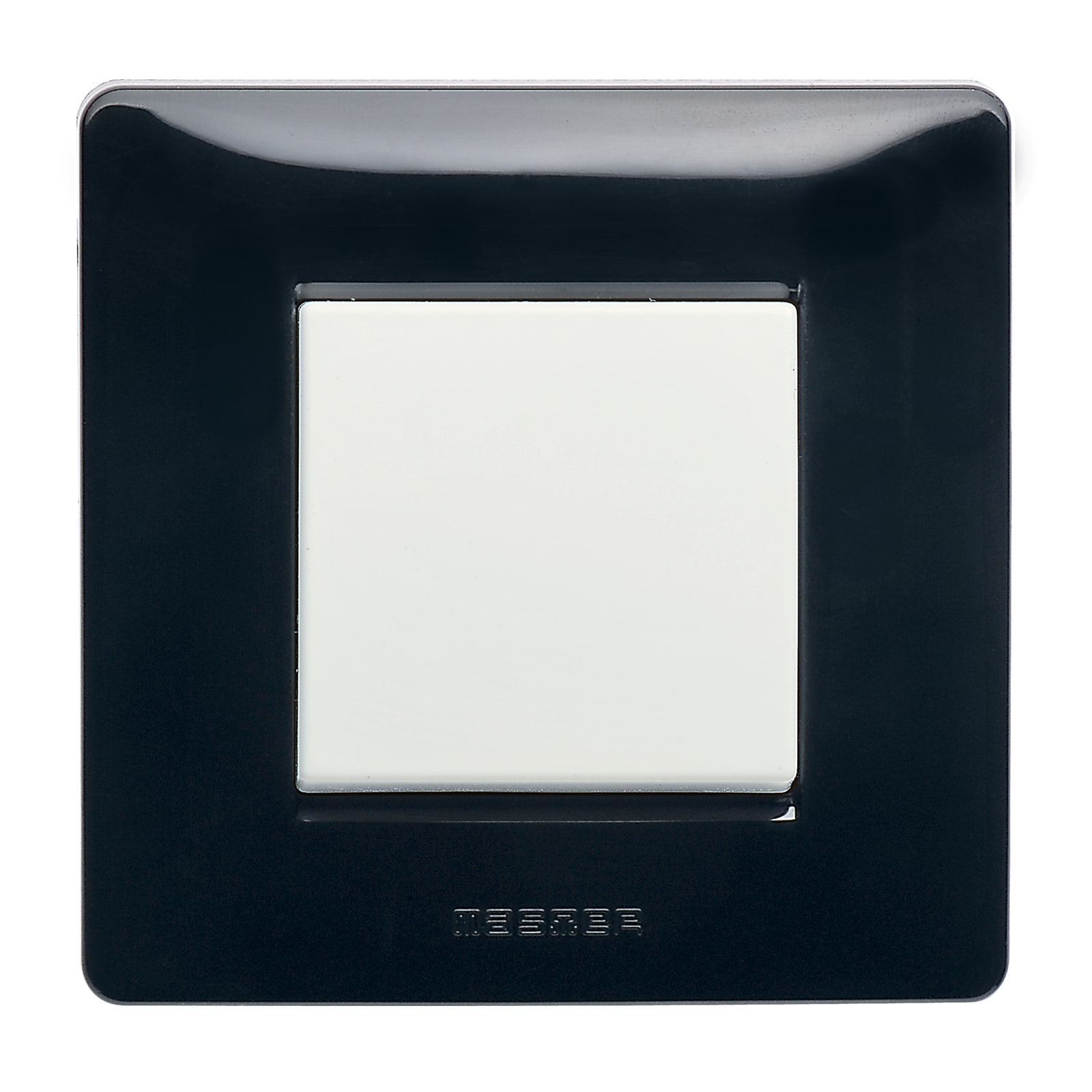 MASTER SRL - MST21MP202 MIX PLACCA 2 POSTI STRETTA NERO PANTHER