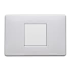 MASTER SRL - MST21MX103-C MIX PLACCA 2 P. CENTRALI BIANCO ASPEN