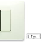 MASTER SRL - MST21MX107 MIX PLACCA 7 POSTI BIANCO ASPEN