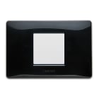 MASTER SRL - MST21MX203-C MIX PLACCA 2 P. CENTRALI NERO PANTHER