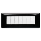 MASTER SRL - MST21MX207 MIX PLACCA 7 POSTI NERO PANTHER