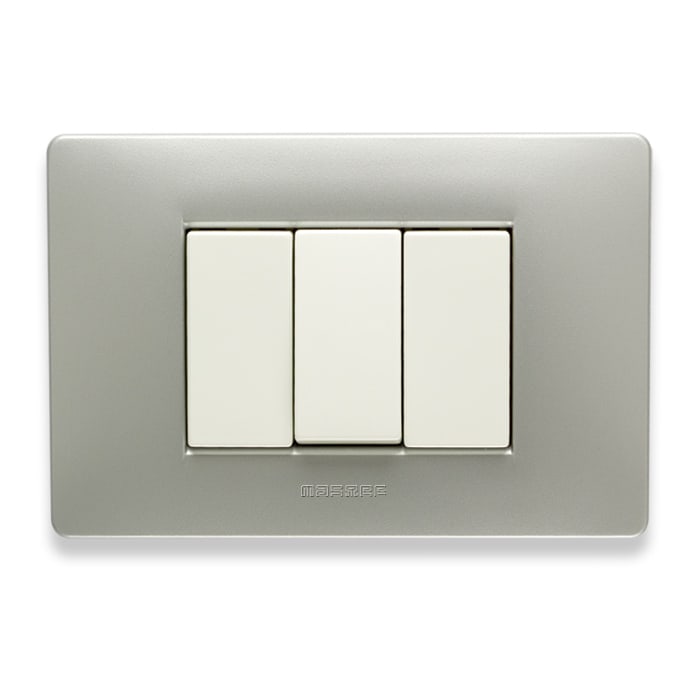 MASTER SRL - MST21MX253 MIX PLACCA 3 POSTI GREY MOON