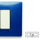 MASTER SRL - MST21MX357 MIX PLACCA 7 POSTI BLU VEGA