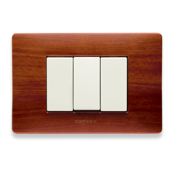 MASTER SRL - MST21MX413 MIX PLACCA 3 POSTI ESSENZA CHERRY