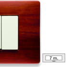 MASTER SRL - MST21MX417 MIX PLACCA 7 POSTI ESSENZA CHERRY