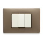 MASTER SRL - MST21MX553 MIX PLACCA 3 POSTI VULCANO