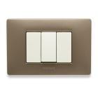 MASTER SRL - MST21MX553 MIX PLACCA 3 POSTI VULCANO