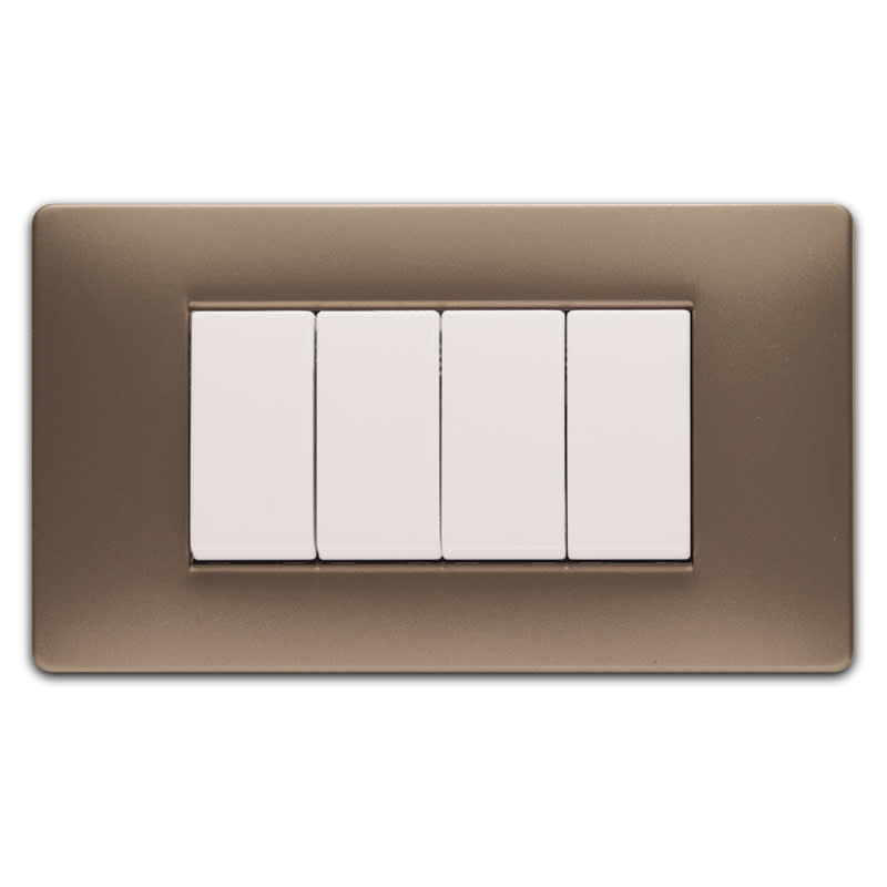 MASTER SRL - MST21MX554 MIX PLACCA 4 POSTI VULCANO