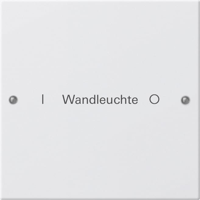 GIRA - GIR220103 Wippenset 1f beschr. System 55 Reinweiss