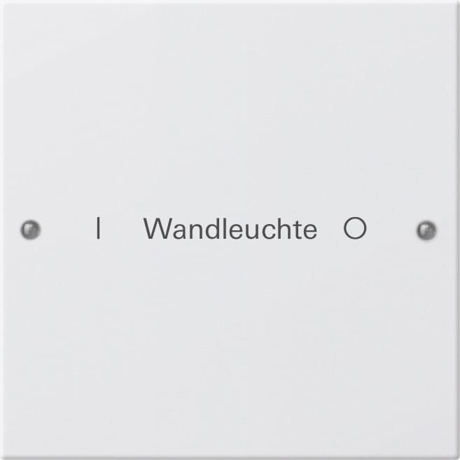 GIRA - GIR220127 Wippenset 1f beschr. System 55 Reinweiss