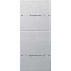 GIRA - GGI220226 SET BIL. 2-M (1+1) SCRIV. SYSTEM 55 C.AL