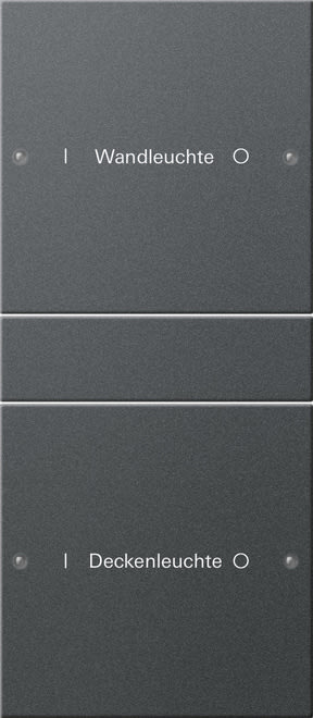 GIRA - GIR220228 SETBIL.2-M(1+1)SCRIV.SYSTEM55ANTRACI