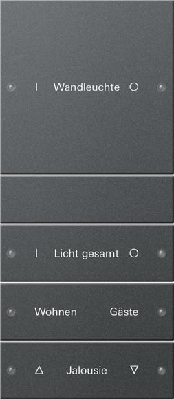 GIRA - GGI220428 SET BIL. 4-M (1+3) SCRIV. SYSTEM 55 ANTR