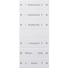 GIRA - GIR220603 Wippenset 6f (3+3) beschr. System 55 Rei