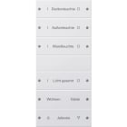 GIRA - GIR220627 Wippenset 6f (3+3) beschr. System 55 Rei