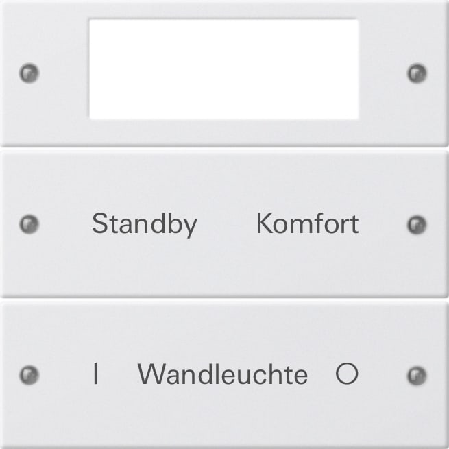 GIRA - GIR221203 Wippenset 2f Plus beschr. System 55 Rein