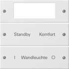 GIRA - GIR221203 Wippenset 2f Plus beschr. System 55 Rein