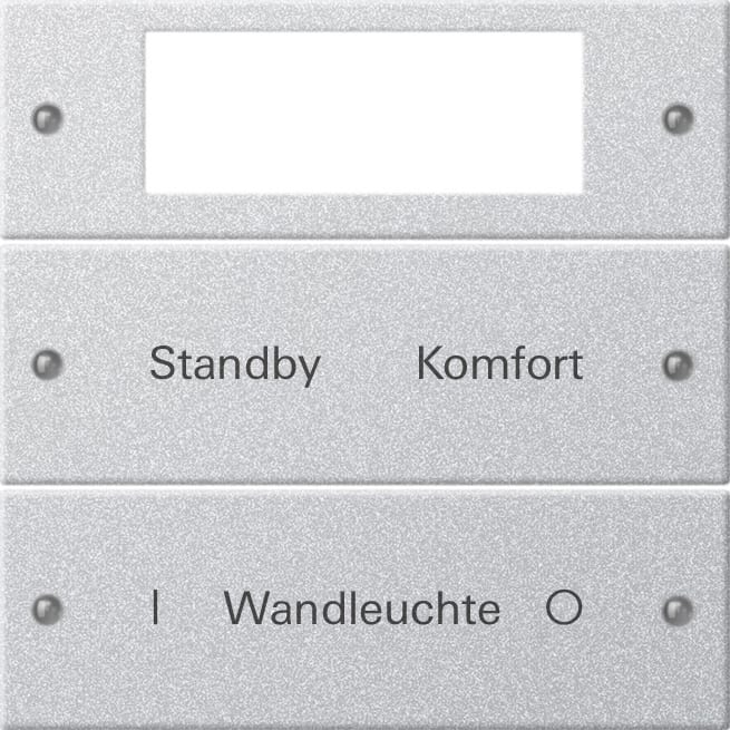 GIRA - GIR221226 Wippenset 2f Plus beschr. System 55 F Al