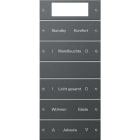 GIRA - GIR221528 Wippenset 5f Plus (2+3) beschr. System 5