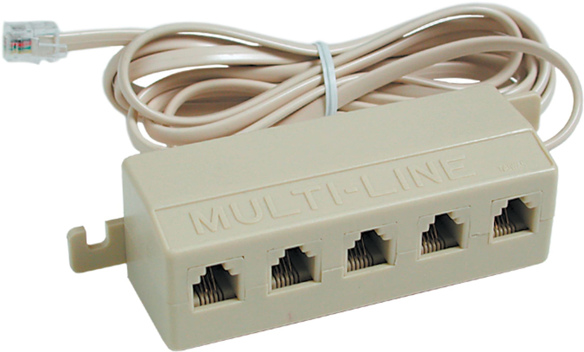 FANTON SPA - FME22222 MULT.TELEF.+CAVO 2M 5PL.RJ11 AV