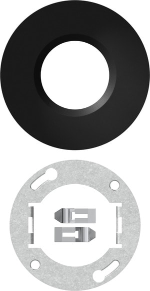 GIRA - GGI2226550 SET MONT.IN ACCESSORI NERO