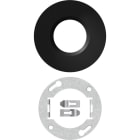GIRA - GGI2226550 SET MONT.IN ACCESSORI NERO