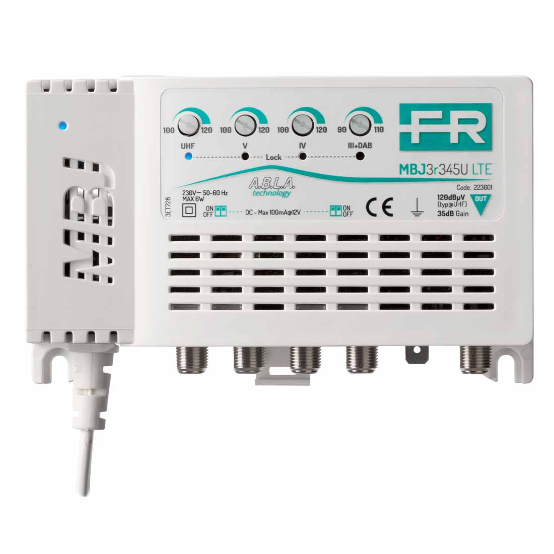 FRACARRO - FRA223610 MBJ3RFM+3UU LTE CENTR.3IN FM+3+DAB,U,U