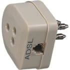 FANTON SRL - FME22385 COMMUTATORE ADSL SPINA/PRESA TRIPOL. AV