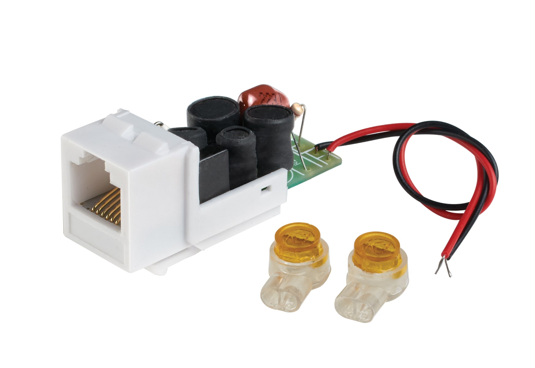 FANTON SRL - FME22387 PRESA TEL.RJ12 KEYSTONE+FILTRO ADSL BI