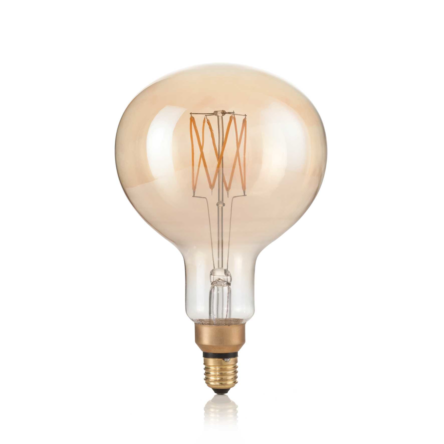 IDEAL LUX SRL - IUX223940 E27 GLOBO D160 04W 2200K CRI80 AMBRA DIM
