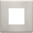 VIMAR SPA - VIW22642.11 PLACCA 2M NICHEL SPAZZOLATO