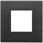 VIMAR SPA - VIW22642.13 PLACCA 2M NERO SPAZZOLATO