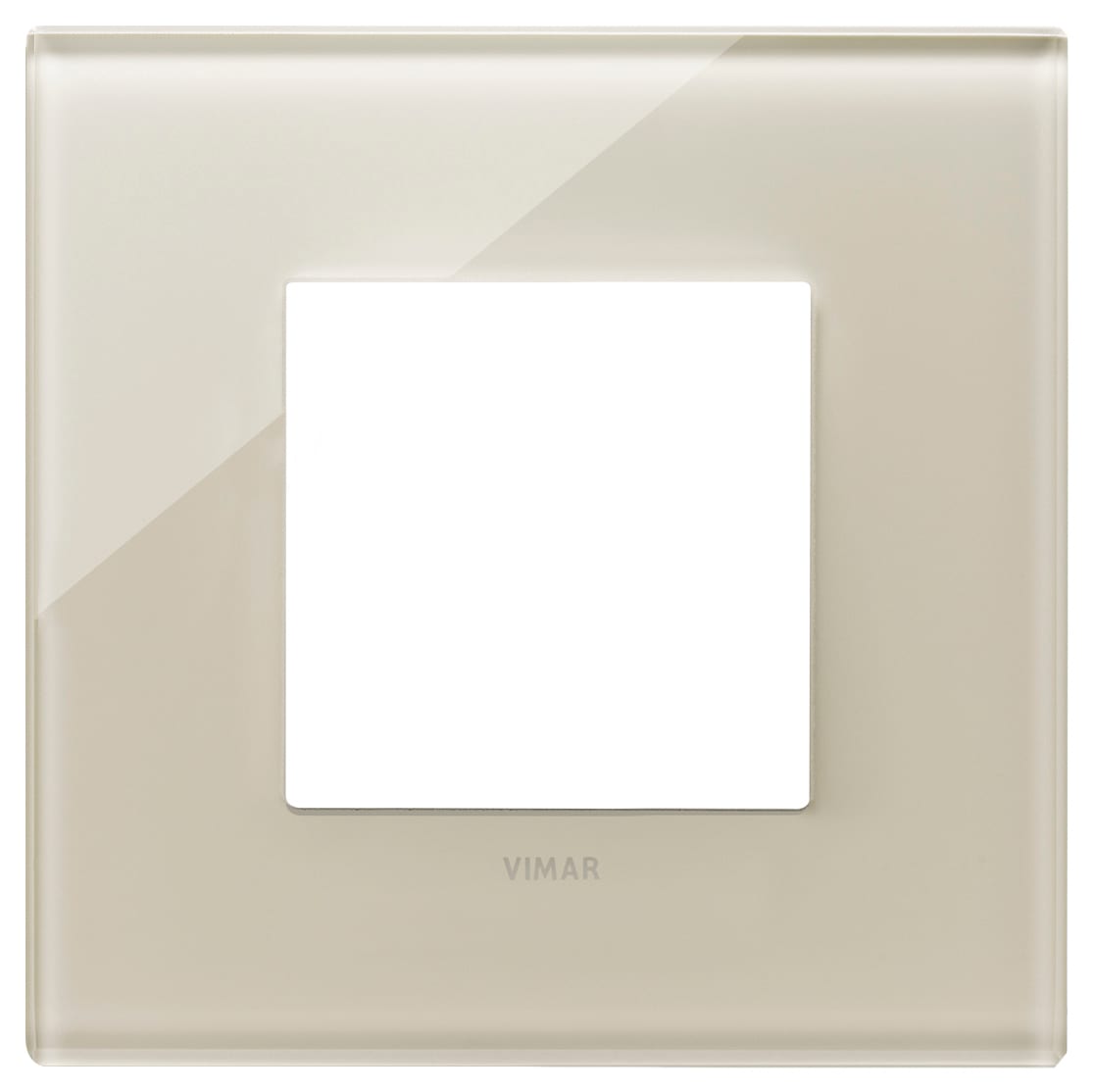 VIMAR SPA - VIW22642.72 Placca 2M bianco canapa