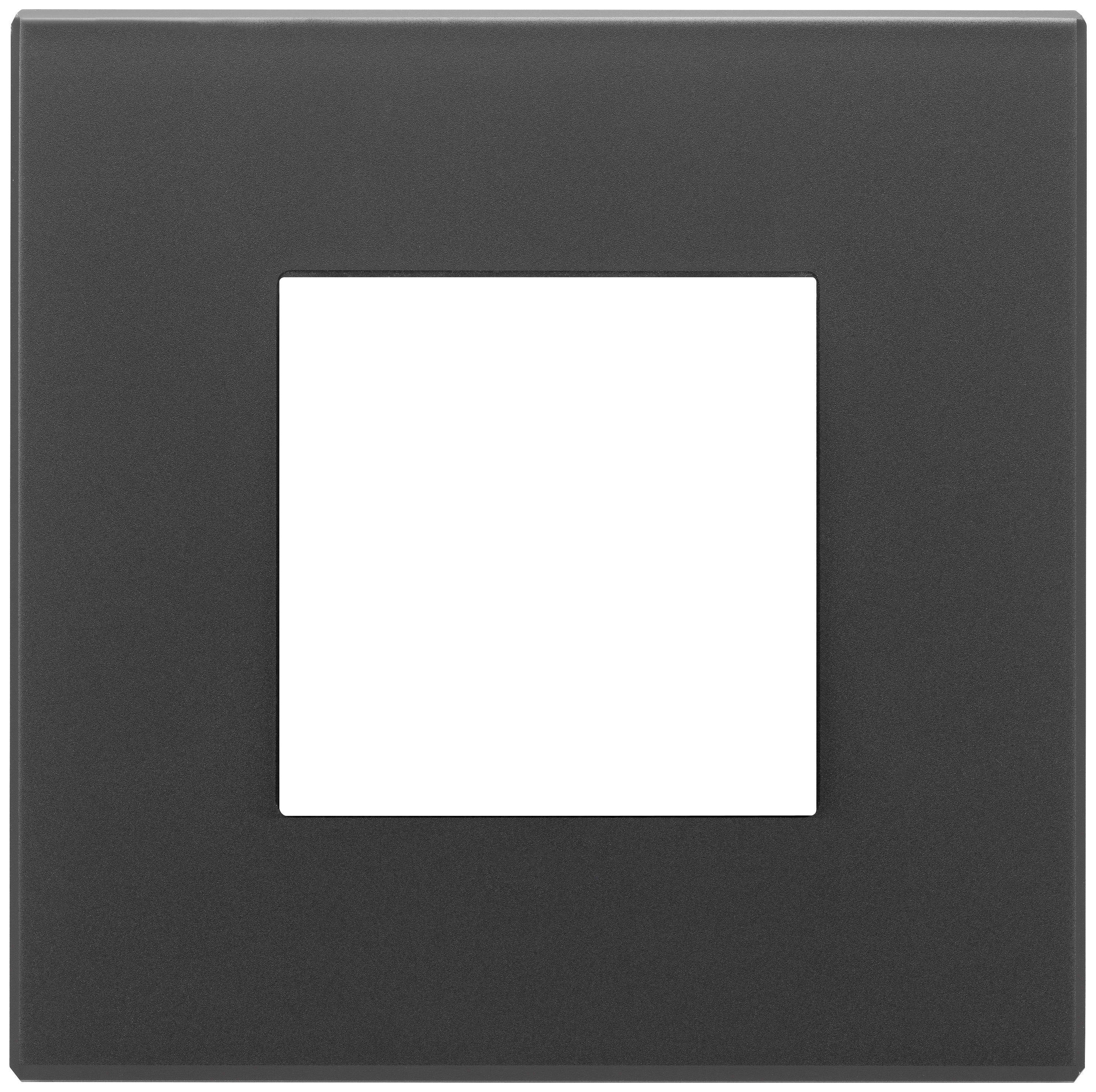 VIMAR SPA - VIW22642.73 PLACCA 2M NERO SATINATO