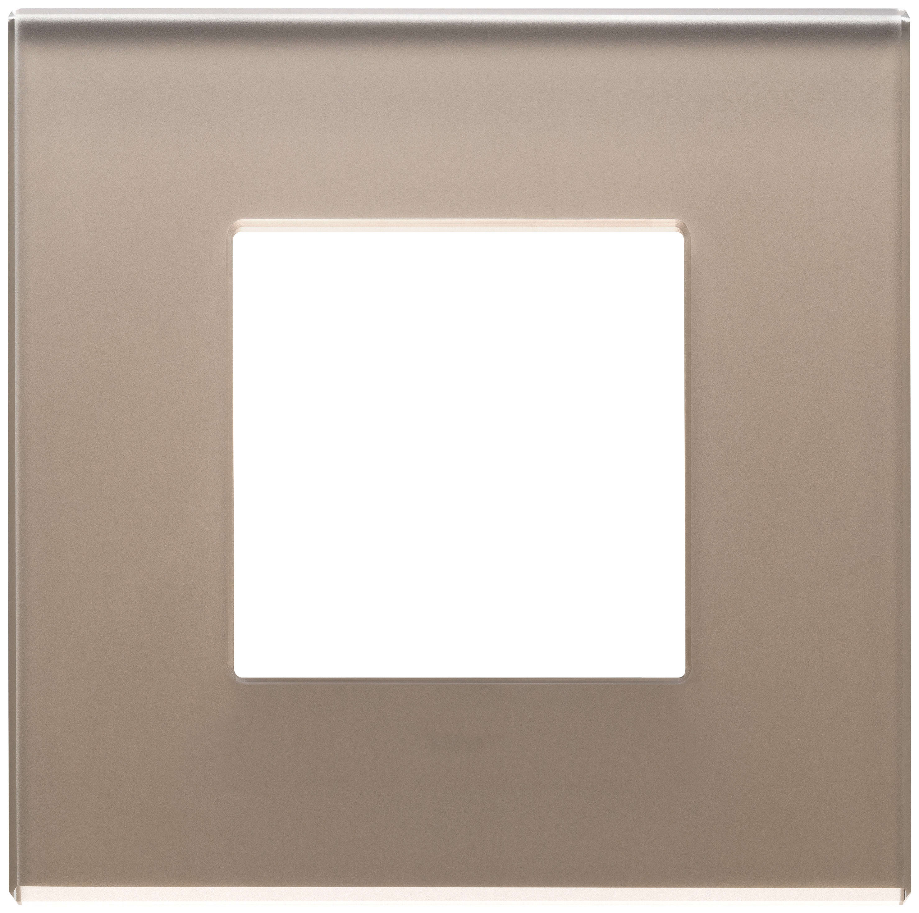 VIMAR SPA - VIW22642.77 PLACCA 2M OPALE BRUNO