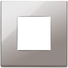 VIMAR SPA - VIW22642.83 PLACCA 2M CROMO NERO