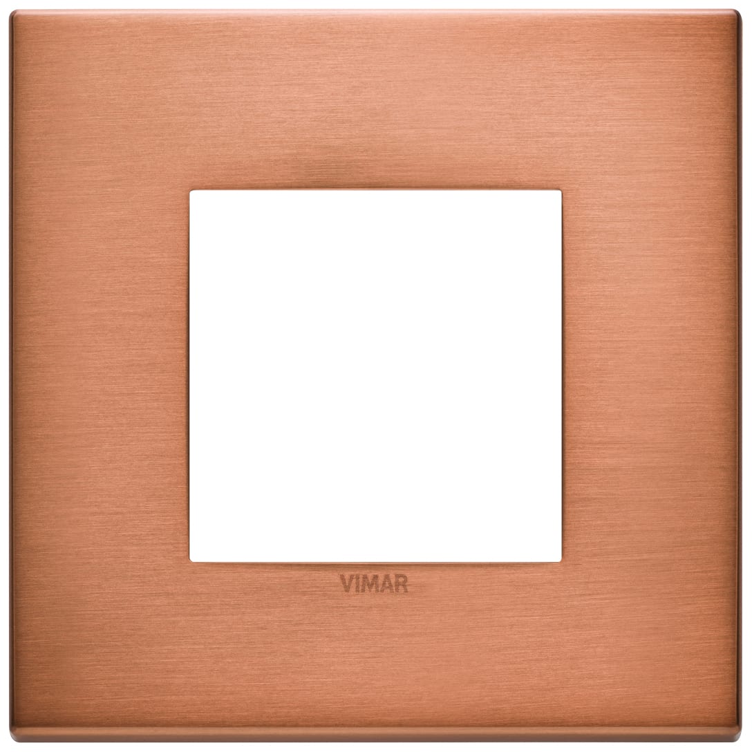 VIMAR SPA - VIW22642.86 Placca 2M rame spazzolato