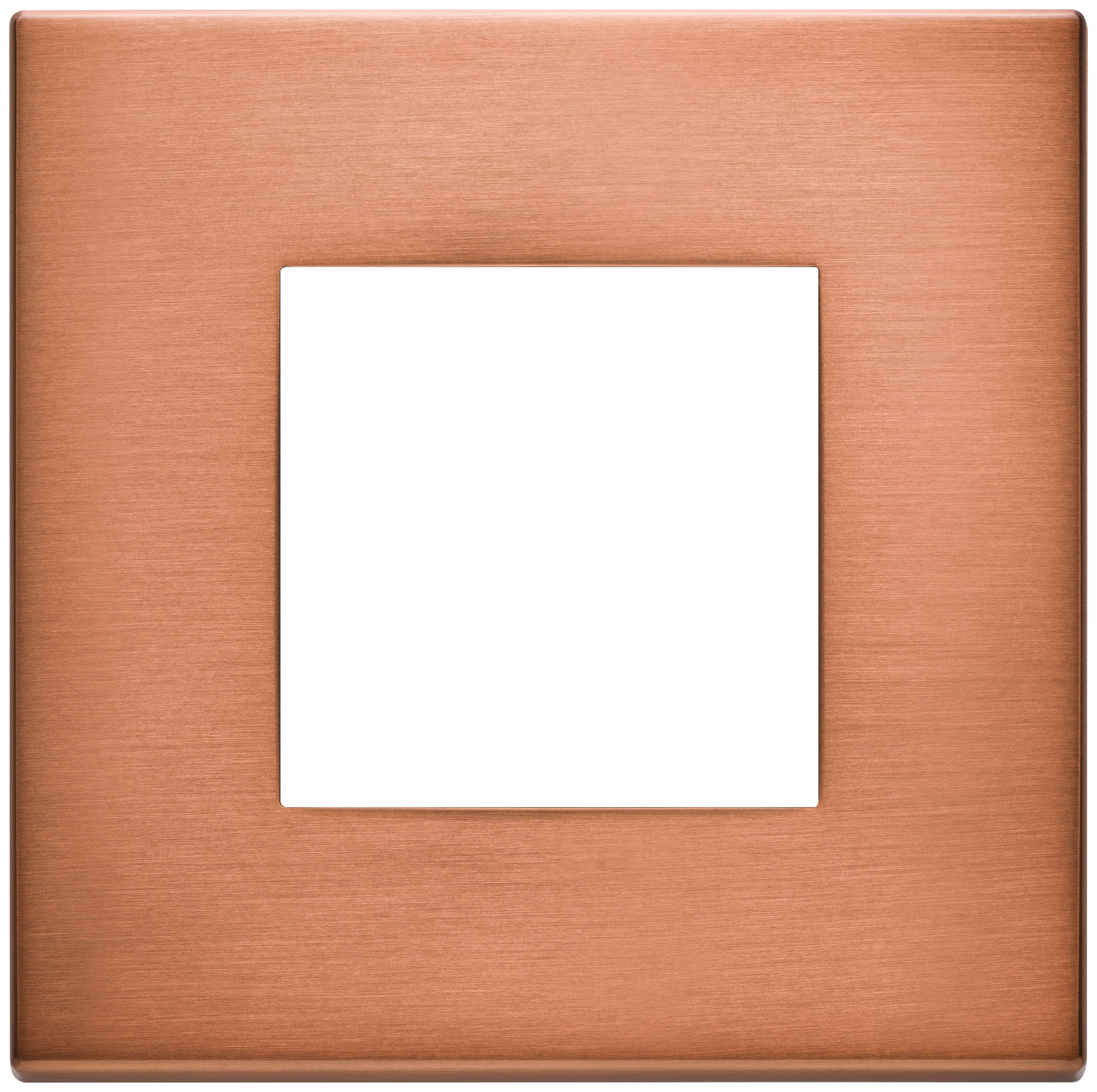 VIMAR SPA - VIW22642.86 PLACCA 2M RAME SPAZZOLATO