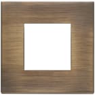 VIMAR SPA - VIW22642.87 PLACCA 2M BRONZO ANTICO SPAZZOLATO