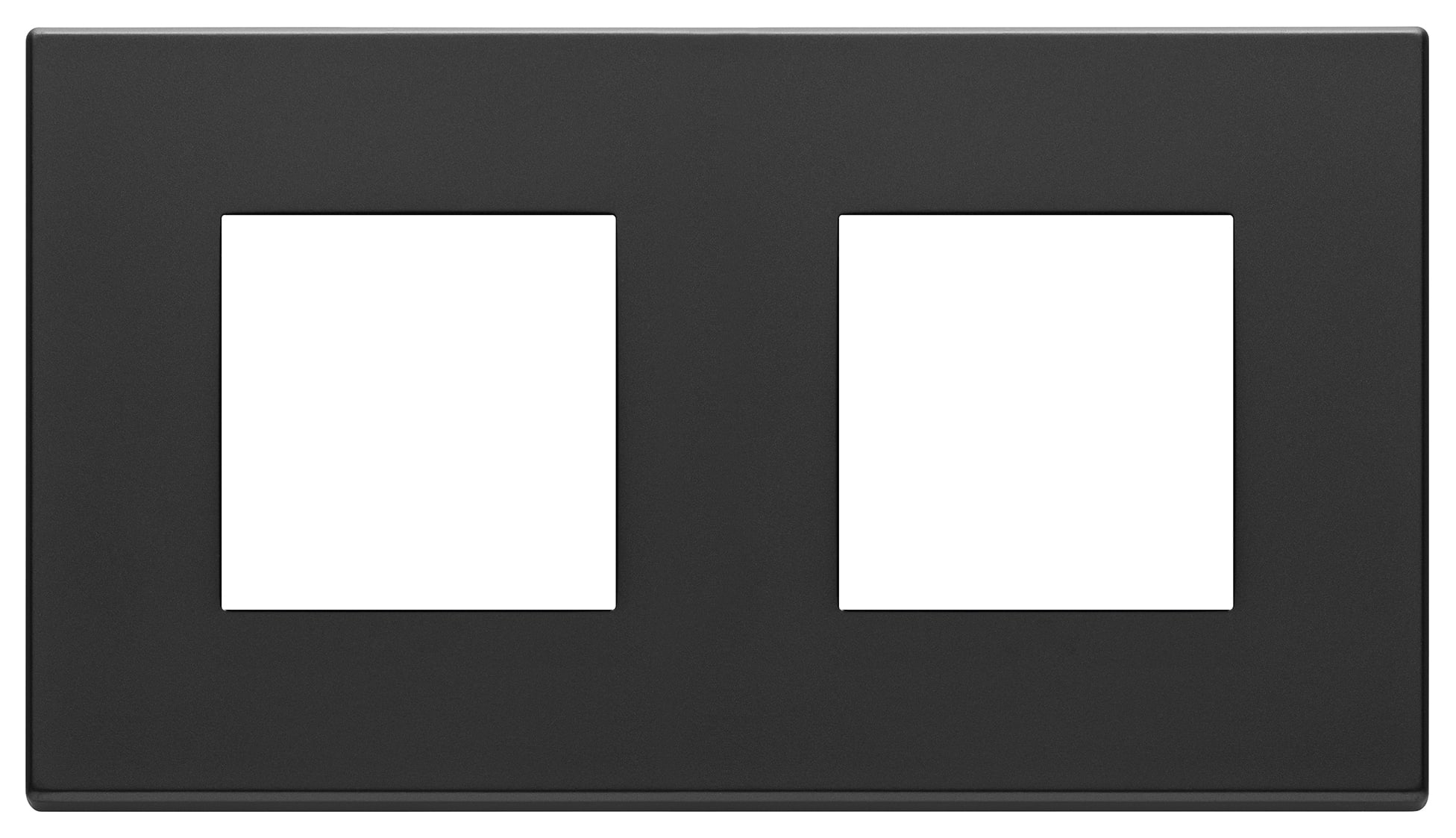 VIMAR SPA - VIW22643.03 PLACCA 4M (2+2)INT71 GRIGIO ANTRACITE