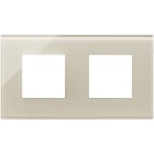 VIMAR SPA - VIW22643.72 PLACCA 4M (2+2)INT71 BIANCO CANAPA