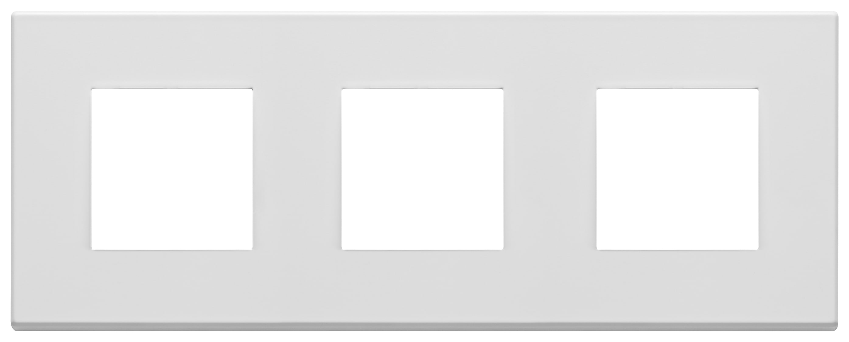 VIMAR SPA - VIW22644.01 Placca 6M (2+2+2) int71 bianco matt