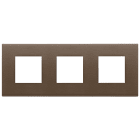 VIMAR SPA - VIW22644.12 Placca 6M (2+2+2) int71 bronzo sc. spazz