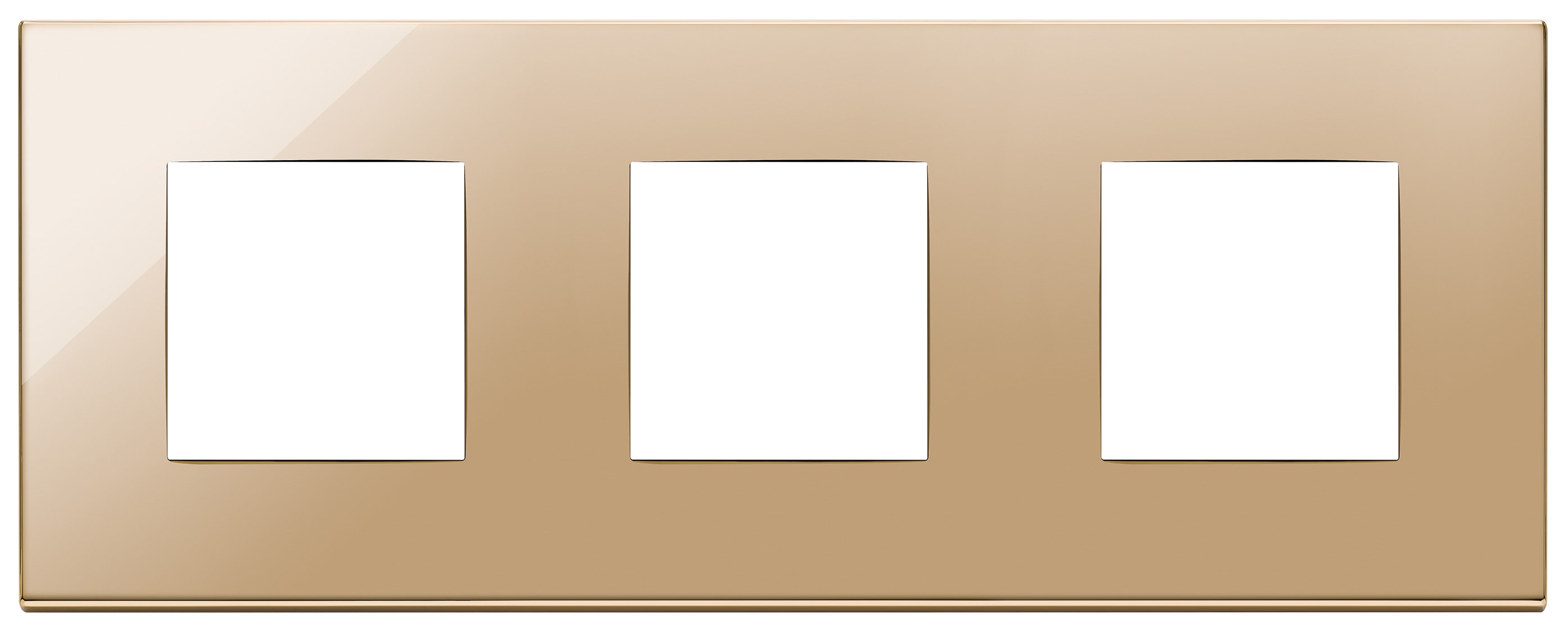 VIMAR SPA - VIW22644.82 PLACCA 6M (2+2+2)INT71 ORO