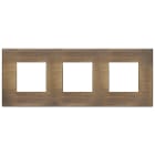 VIMAR SPA - VIW22644.87 Placca 6M (2+2+2)int71 bronzo antico