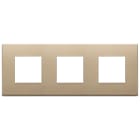 VIMAR SPA - VIW22644.88 Placca 6M (2+2+2) int71 oro satinato