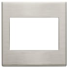 VIMAR SPA - VIW22648.11 PLACCA 3M BS NICHEL SPAZZOLATO