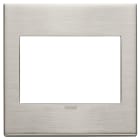 VIMAR SPA - VIW22648.11 Placca 3M BS nichel spazzolato