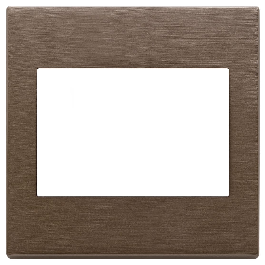 VIMAR SPA - VIW22648.12 PLACCA 3M BS BRONZO SCURO SPAZZOLATO